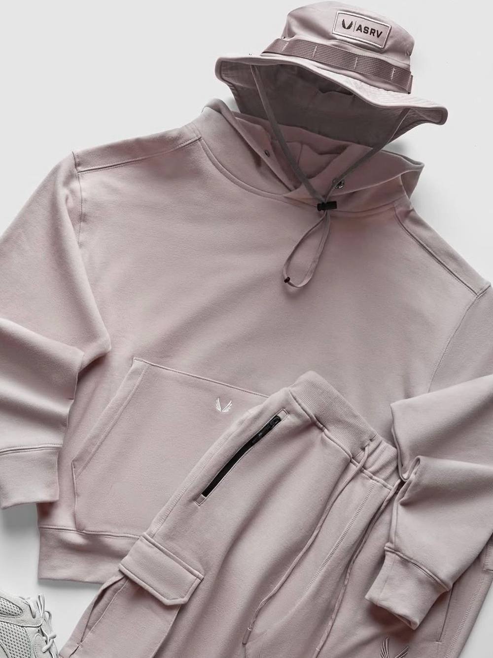 ASRV 0648. Tech Terry Hoodie - “Etherea” - Large***